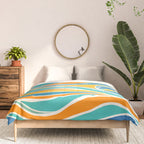 Summer Beach Abstract Comforter Gallery Image 3