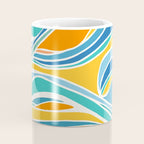 Summer Beach Abstract Coffee Mug Gallery Image 4