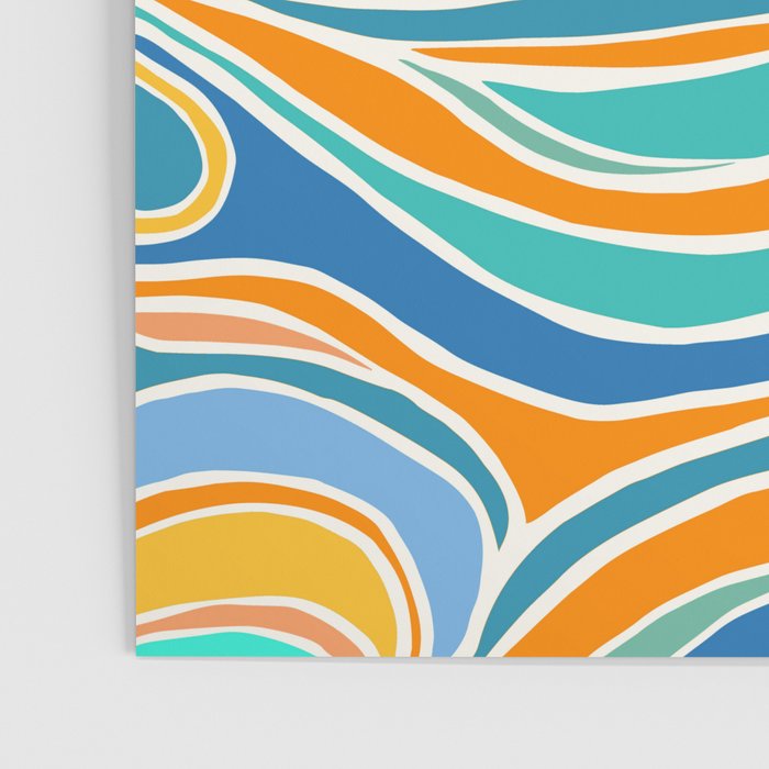 Summer Beach Abstract Poster Gallery Image 3
