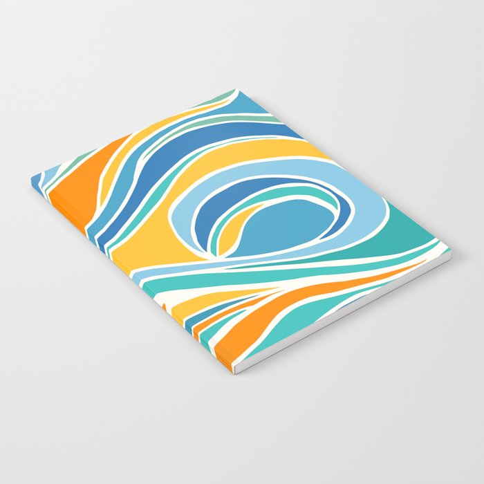 Summer Beach Abstract Notebook Gallery Image 2