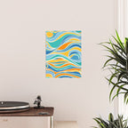 Summer Beach Abstract Poster Gallery Image 2