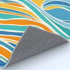 Summer Beach Abstract Rug Gallery Image 4