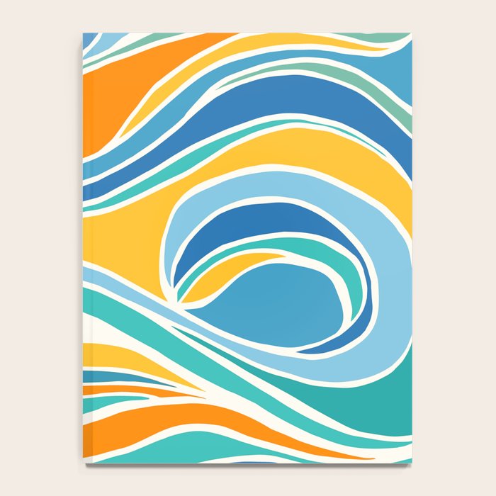 Summer Beach Abstract Notebook Gallery Image 4