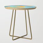 Summer Beach Abstract Side Table Gallery Image 1