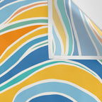 Summer Beach Abstract Wall Tapestry Gallery Image 3