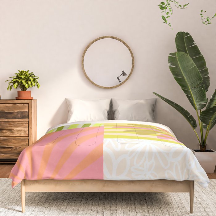 Sun Blocks, Vacation Mode Comforter Gallery Image 3