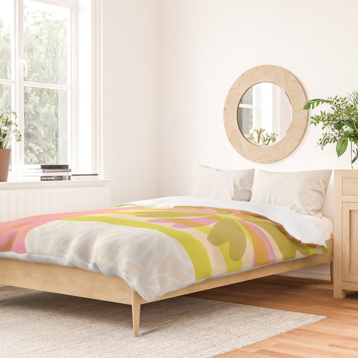 Sun Blocks, Vacation Mode Duvet Cover Gallery Image 2