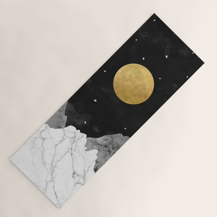 Moon and Stars Yoga Mat Gallery Image 1