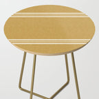 pimlico stripes - mustard yellow Side Table Gallery Image 2