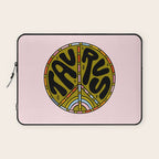 Taurus Peace Sign Laptop Sleeve Gallery Image 1