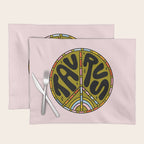Taurus Peace Sign Placemat Gallery Image 1