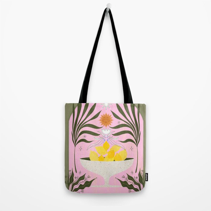 Mediterranean Lemons - La Dolce Vita Tote Bag Gallery Image 2