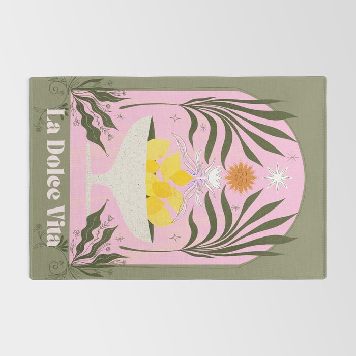 Mediterranean Lemons - La Dolce Vita Rug Gallery Image 2