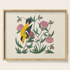 Goldfinch and Thistle Serving Tray Gallery Image 1