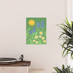 Morning in my garden Poster Gallery Image 2