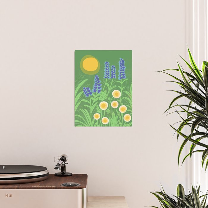 Morning in my garden Poster Gallery Image 2