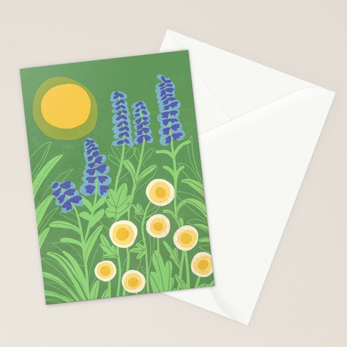 Morning in my garden Stationery Card Gallery Image 2