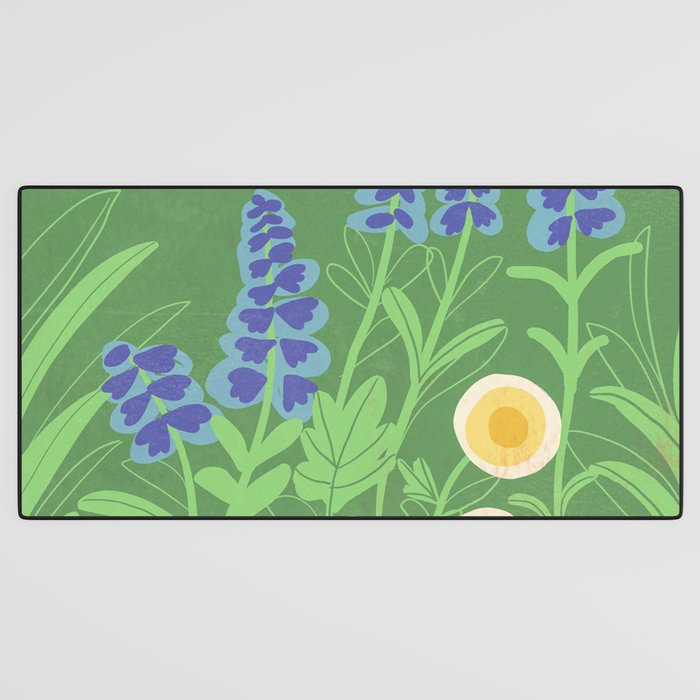 Morning in my garden Desk Mat Gallery Image 3