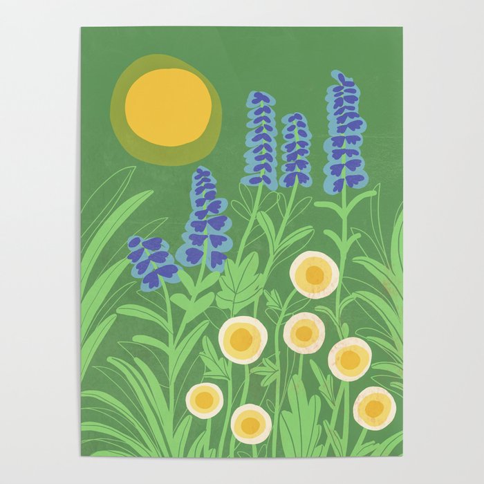 Morning in my garden Poster Gallery Image 4