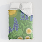 Morning in my garden Duvet Cover Gallery Image 6