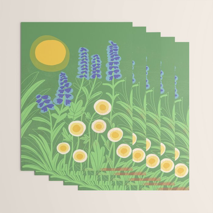 Morning in my garden Wrapping Paper Gallery Image 3