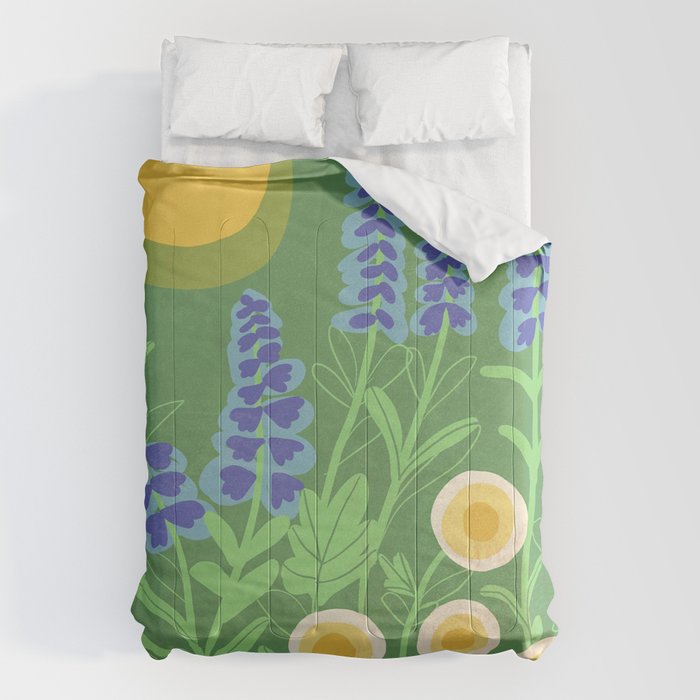 Morning in my garden Comforter Gallery Image 6