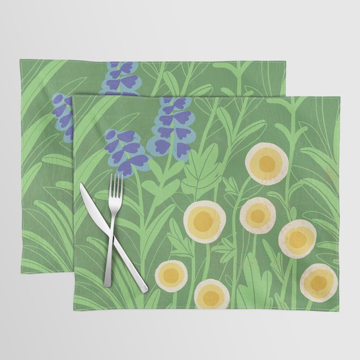 Morning in my garden Placemat Gallery Image 1