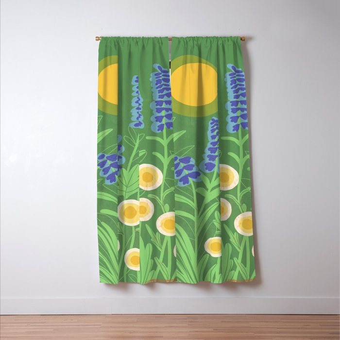 Morning in my garden Window Curtain Gallery Image 3