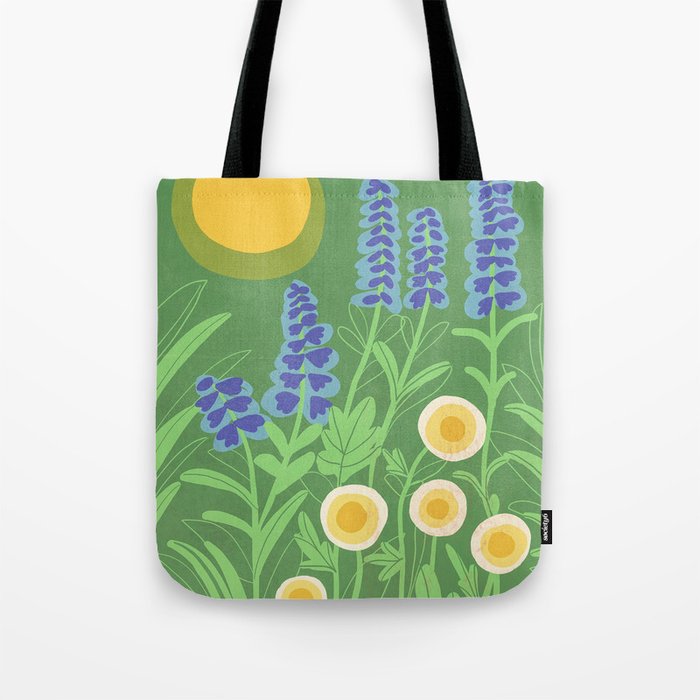 Morning in my garden Tote Bag Gallery Image 1