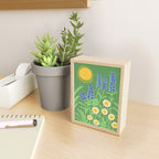 Morning in my garden Mini Art Print Gallery Image 2