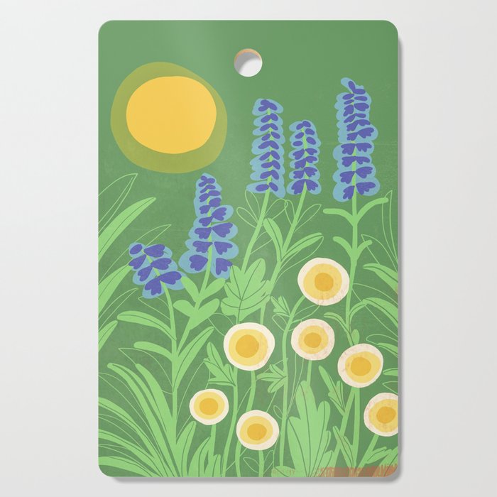 Morning in my garden Cutting Board Gallery Image 1