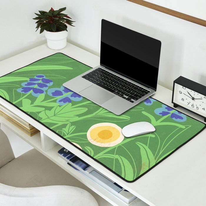 Morning in my garden Desk Mat Gallery Image 2