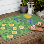 Morning in my garden Outdoor Rug Gallery Image 2