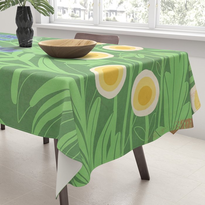 Morning in my garden Tablecloth Gallery Image 3