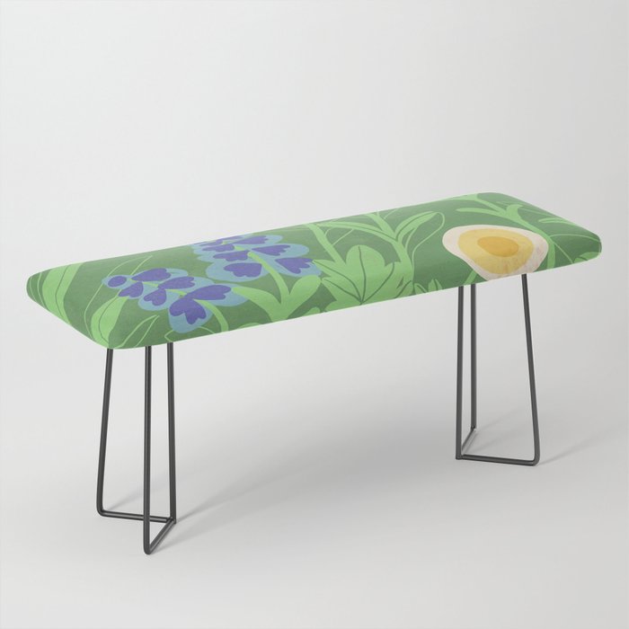 Morning in my garden Bench Gallery Image 1