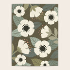 Flower Blossoms and Leaves Poster Gallery Image 4