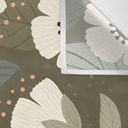 Flower Blossoms and Leaves Wall Tapestry Gallery Image 3