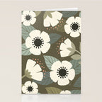 Flower Blossoms and Leaves Stationery Card Gallery Image 2