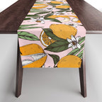 Succulent sweets oranges Table Runner Gallery Image 1