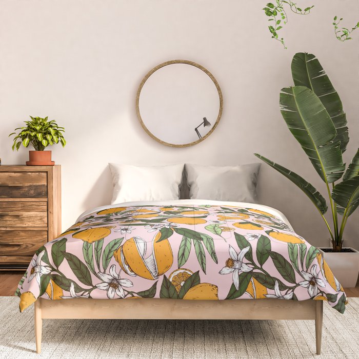 Succulent sweets oranges Comforter Gallery Image 3