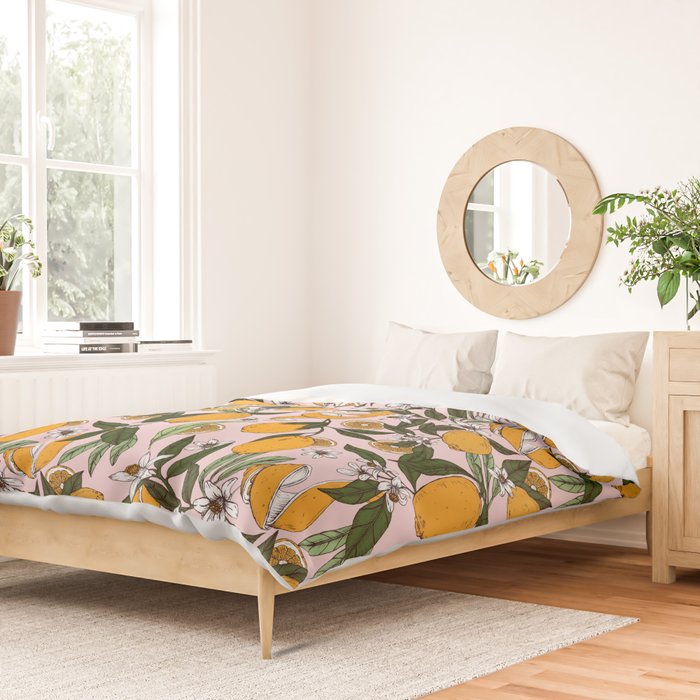 Succulent sweets oranges Duvet Cover Gallery Image 2