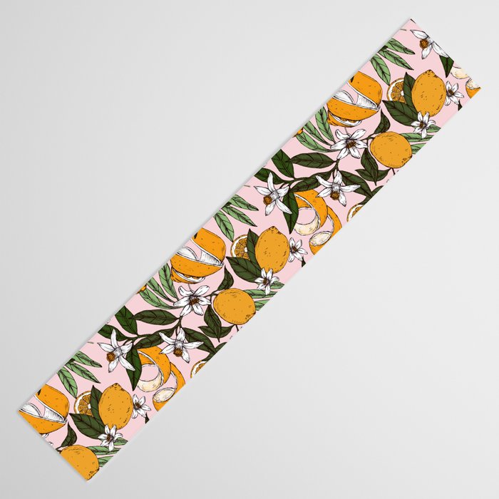 Succulent sweets oranges Table Runner Gallery Image 3