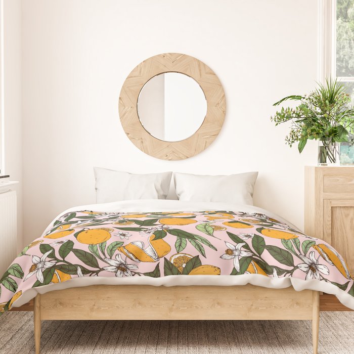 Succulent sweets oranges Duvet Cover Gallery Image 3