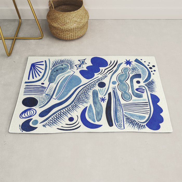 Indigo Cobalt Rug Gallery Image 1