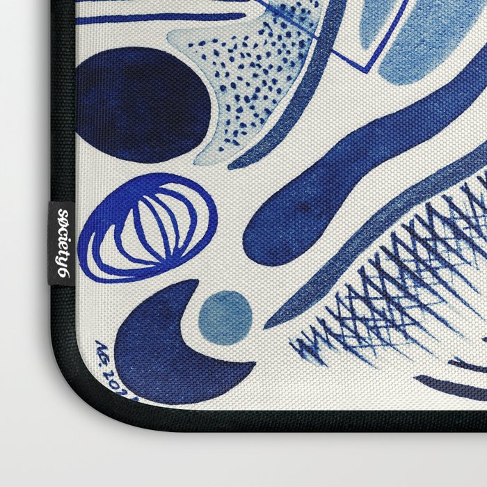 Indigo Cobalt Laptop Sleeve Gallery Image 3