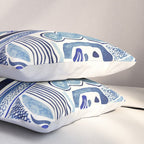 Indigo Cobalt Pillow Sham Gallery Image 3