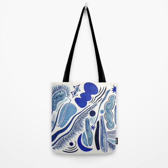 Indigo Cobalt Tote Bag Gallery Image 2