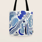 Indigo Cobalt Tote Bag Gallery Image 1