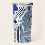 Indigo Cobalt Travel Mug Gallery Image 2