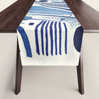 Indigo Cobalt Table Runner Gallery Image 1
